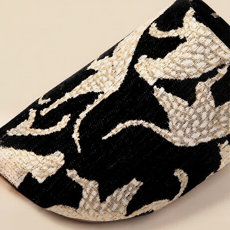 Jacquard Animal Closed-ToeIndoor Slippers - image 3