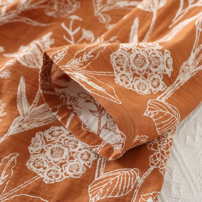 Floral Pure Cotton 3-Piece Pajama Set - image 6