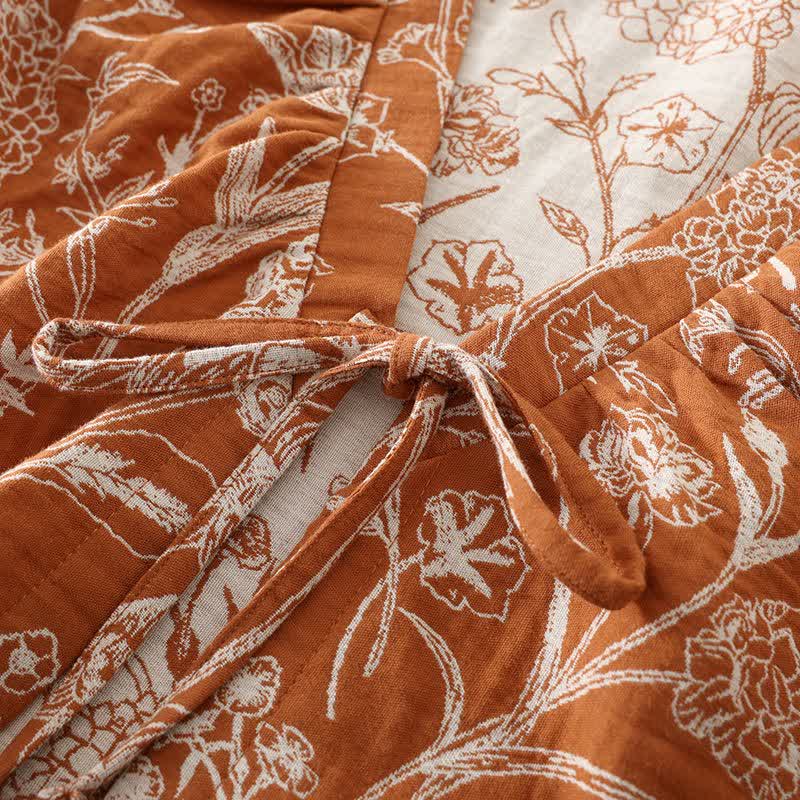 Floral Pure Cotton 3-Piece Pajama Set - image 5