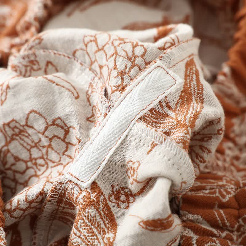 Floral Pure Cotton 3-Piece Pajama Set - image 11
