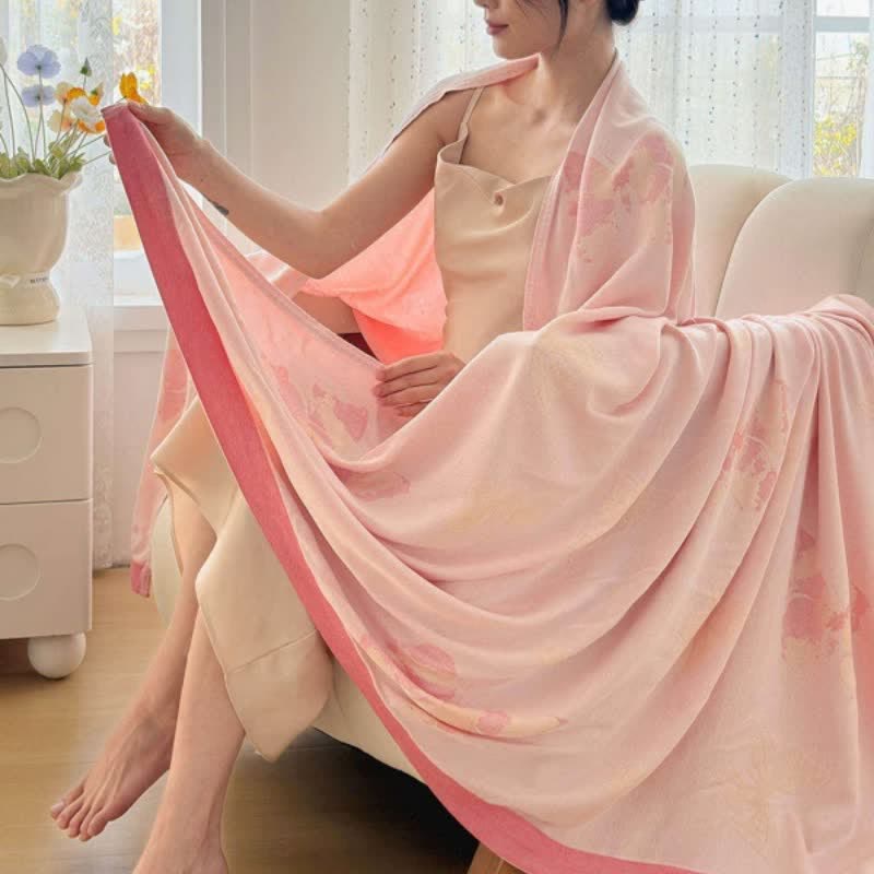 Artistic Butterfly Bamboo Fiber Summer Blanket - image 7