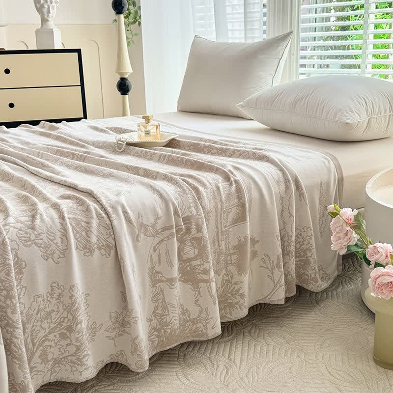 Tree Landscape Bamboo Fiber Blanket - image 5