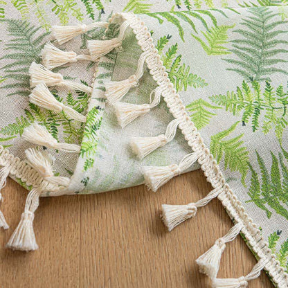 Scandinavian Style Fern Kitchen Curtain - image 6