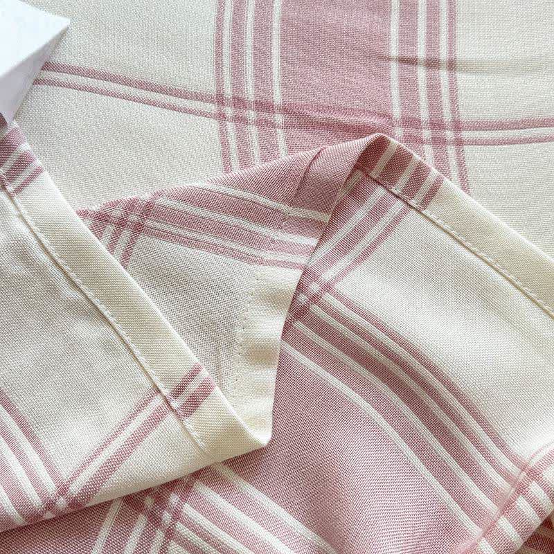 Classic Plaid Bamboo Fiber Blanket - image 5