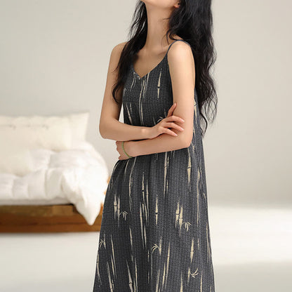 Bamboo Inspired Pure Cotton Camisole Nightgown - image 5