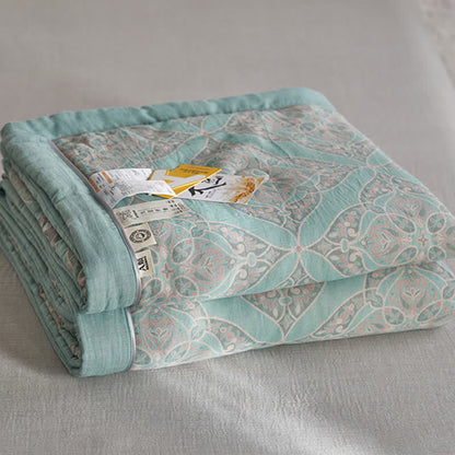 Cotton Gauze Jacquard Vintage Pattern Bedding - image 5