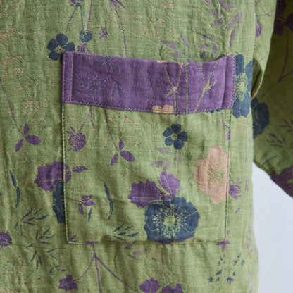 Garden Floral Organic Cotton Kimono Robe - image 11