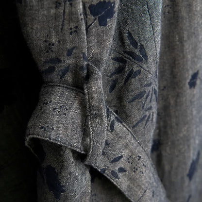 Garden Floral Organic Cotton Kimono Robe - image 25