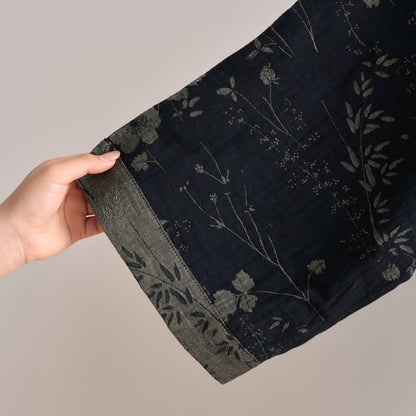 Garden Floral Organic Cotton Kimono Robe - image 16