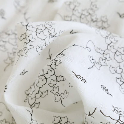 Unisex Floral Cotton Kimono Lounge Robe - image 8