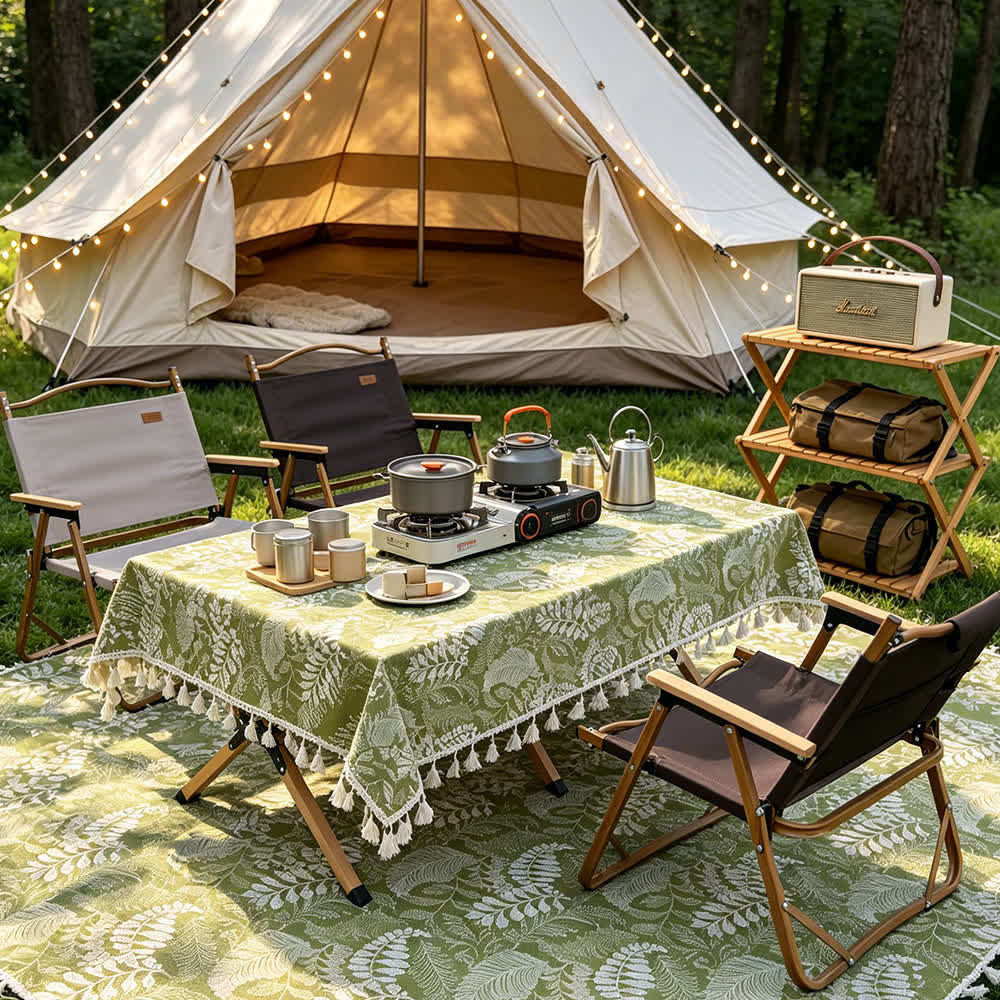 Multi-Purpose Outdoor Picnic Mat Tablecloth - 55" x 118" - image 0
