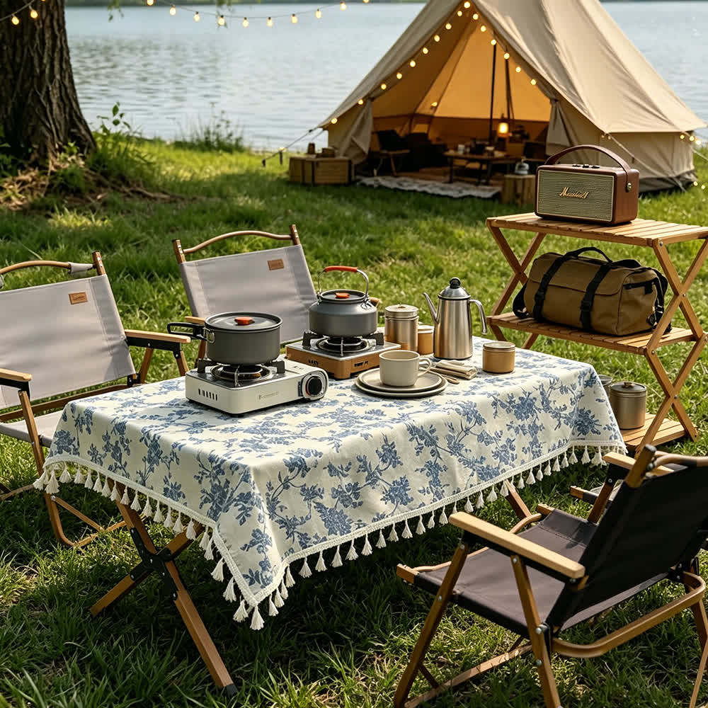 Refresh Floral Picnic Blanket Tablecloth - image 1