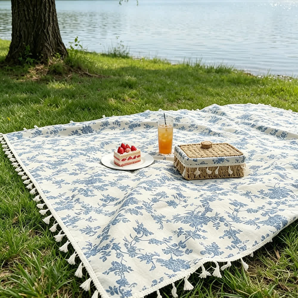 Refresh Floral Picnic Blanket Tablecloth - image 3