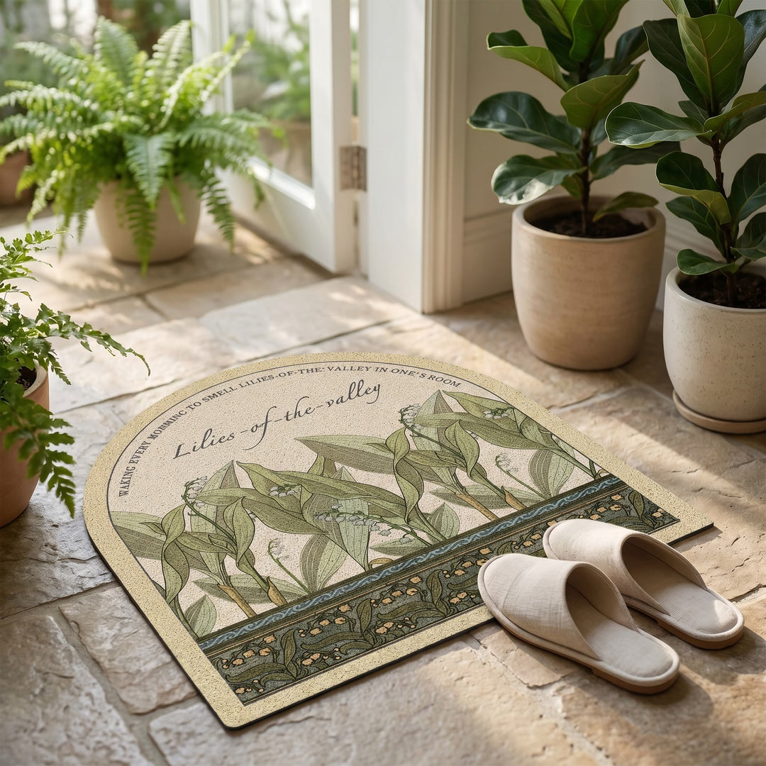 Vintage Lily of the Valley  Area Rug - 47" × 55" - image 0