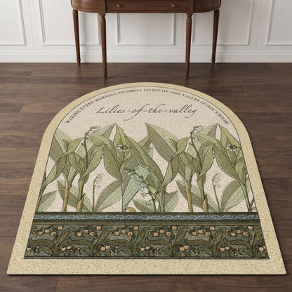 Vintage Lily of the Valley  Area Rug - image 1