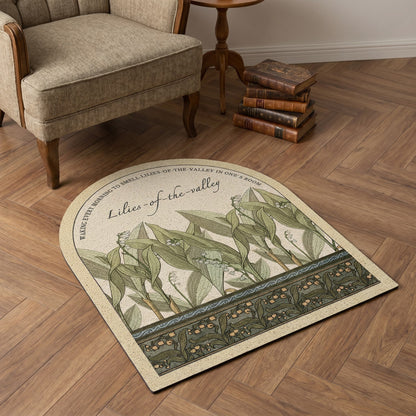 Vintage Lily of the Valley  Area Rug - image 2