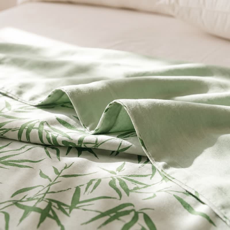 Multicolor Bamboo Leaf Bamboo Fiber Quilt - image 6
