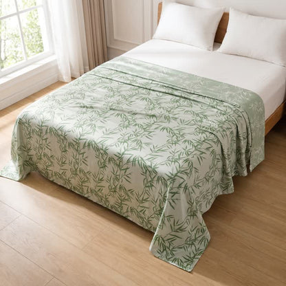 Multicolor Bamboo Leaf Bamboo Fiber Quilt - image 1