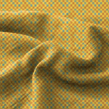 Colorful Grid Cotton Double Gauze Bedspread - image 6