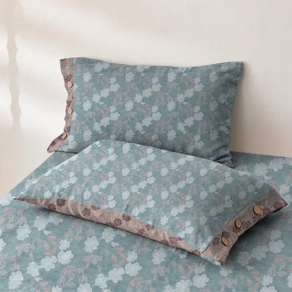 Elegant Floral Cotton Double Gauze Bedspread - image 12