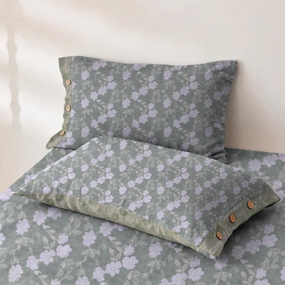 Elegant Floral Cotton Double Gauze Bedspread - image 26