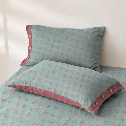 Vintage Pattern Cotton Double Gauze Bedspread - image 5