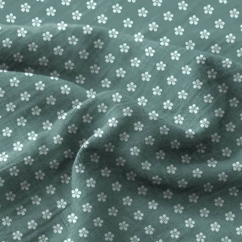Cherry Blossom Cotton Double Gauze Bedspread - image 6