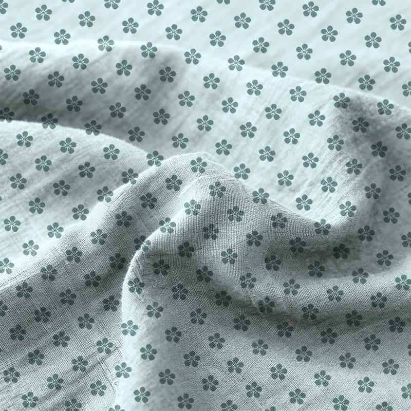 Cherry Blossom Cotton Double Gauze Bedspread - image 7