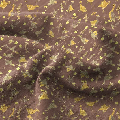 Duck & Floral Cotton Double Gauze Bedspread - image 7
