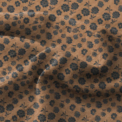 Dark Botanical Cotton Double Gauze Bedspread - image 6