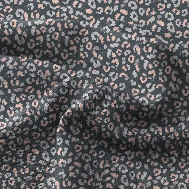 Leopard Print Cotton Double Gauze Bedspread - image 14