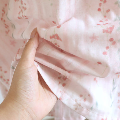 Floral Cotton Gauze Kimono Nightdress Loungewear - image 8