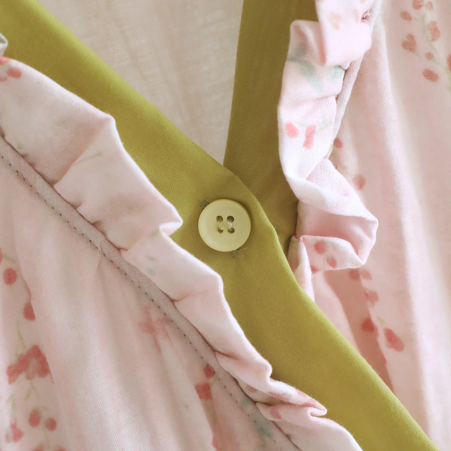 Floral Cotton Gauze Kimono Nightdress Loungewear - image 4