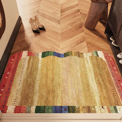 Vintage Persian Non-Slip Entry Rug - 35'' × 47'' - image 0