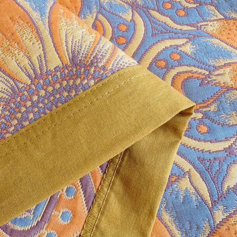 Ownkoti Boho Sunflower 3-Layer Muslin Cotton Quilt - image 12