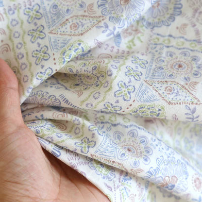 Ethnic Vintage Floral Cotton Kimono Robe - image 12