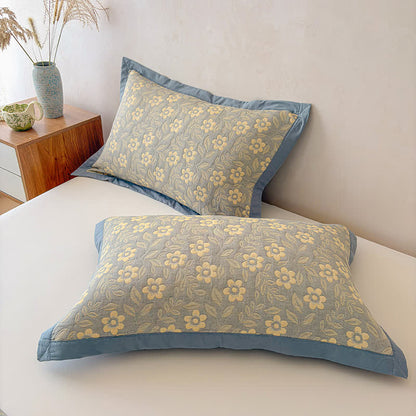 3-Layer Muslin Cotton Floral Blanket Quilt - image 8