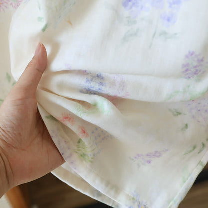 Floral Cotton Double Gauze Lounge Set - image 6