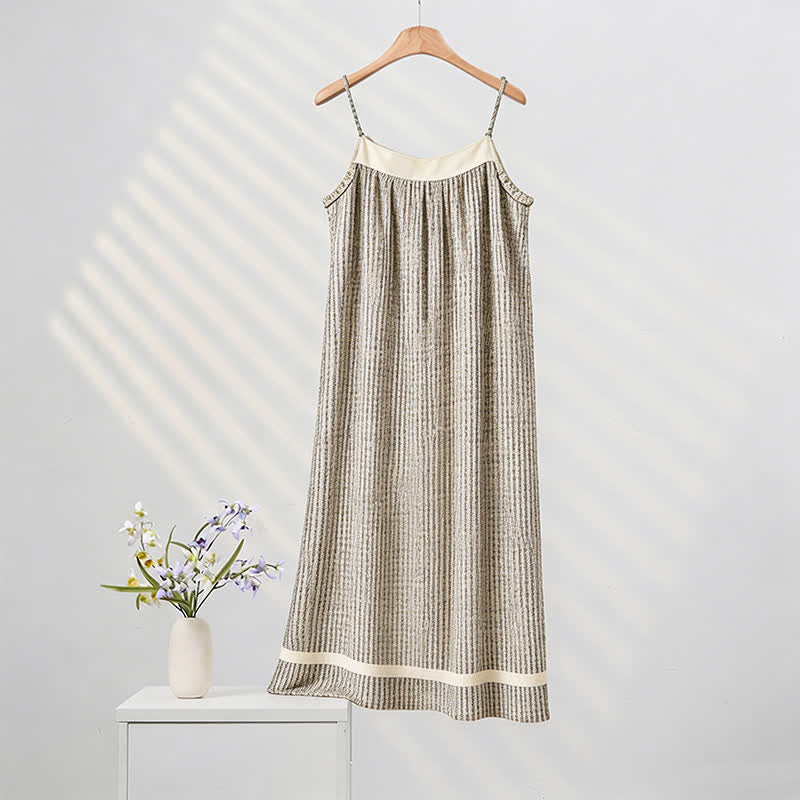 Vintage Abstract Print Cami Nightgown - image 2
