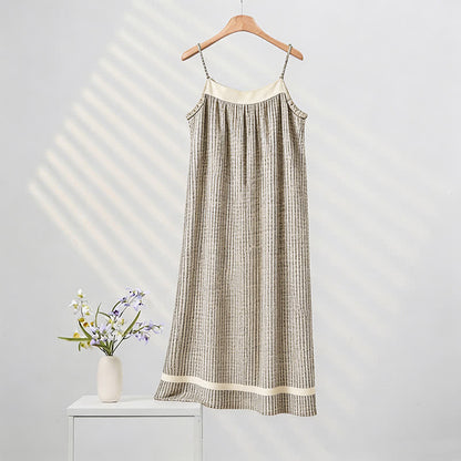 Vintage Abstract Print Cami Nightgown - image 2