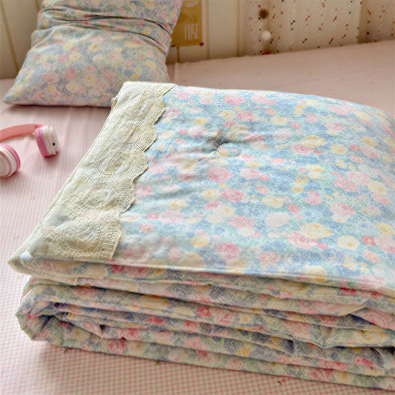 Lace Romance Cotton Bedding Set - image 0