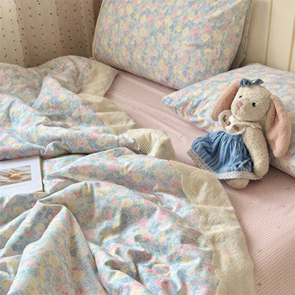 Lace Romance Cotton Bedding Set - image 2