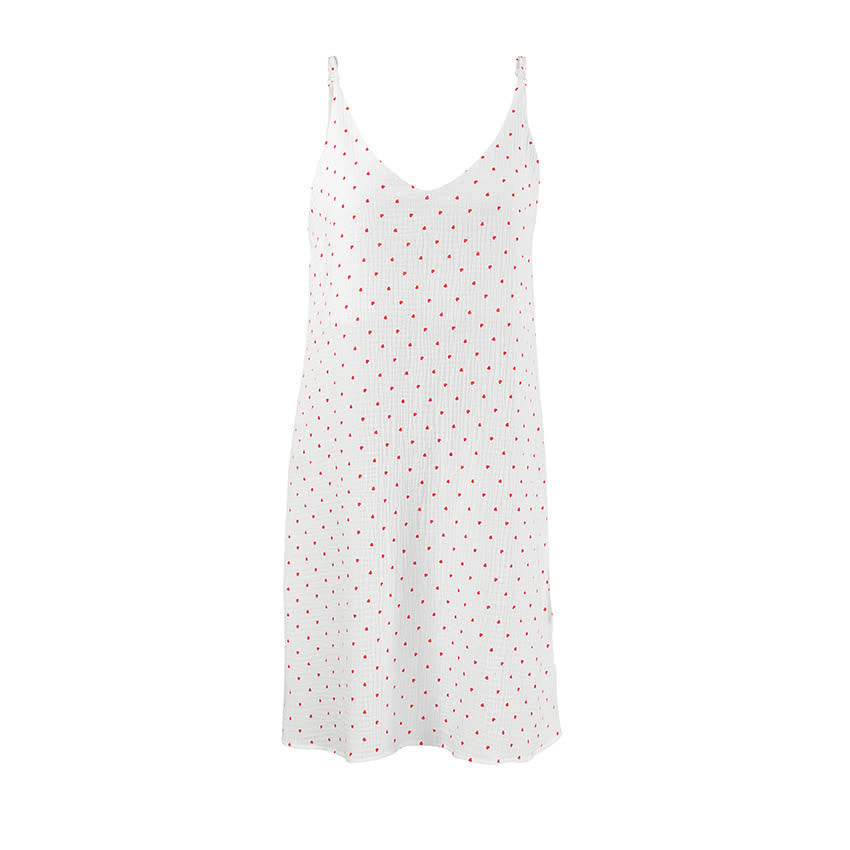 Red Heart Pure Cotton Lounge Dress - image 4