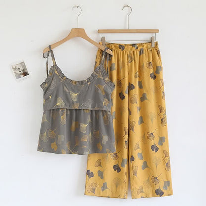 Ginkgo Cami Top & Pants Pajama Set - image 25