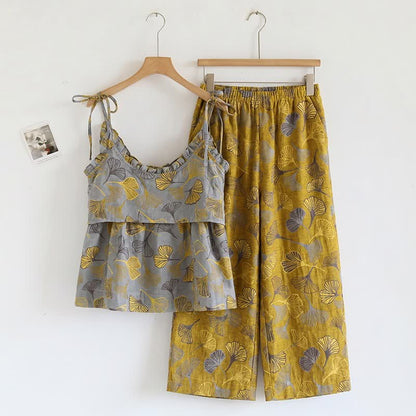 Ginkgo Cami Top & Pants Pajama Set - image 29