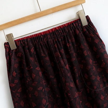 Ginkgo Biloba Leaf Cami Pajama Set - image 14