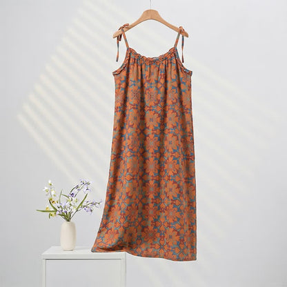 Vintage Boho Cotton Cami Night Dress - image 8