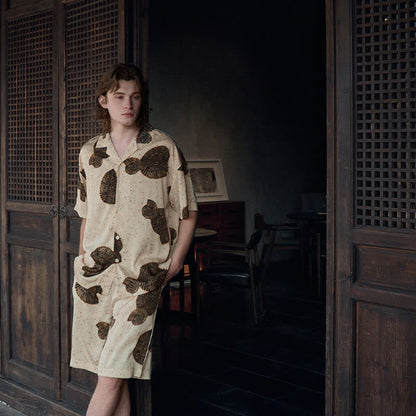Matching Couple Shell Print Sleepwear Set - image 13