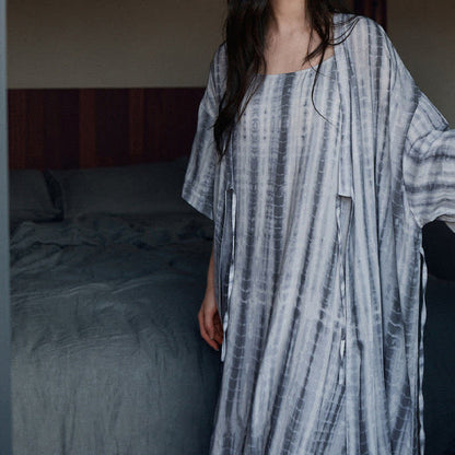 Matching Couple Tie Dye Stripe Sleepwear Set - image 6