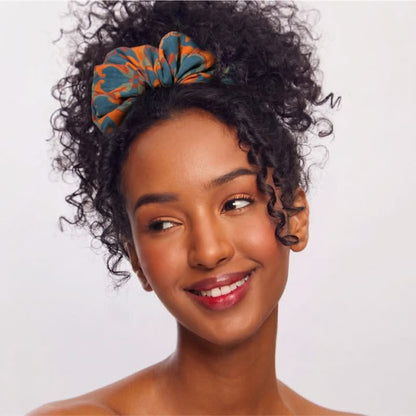 Ginkgo Leaf Scrunchies 3pc Set - image 2